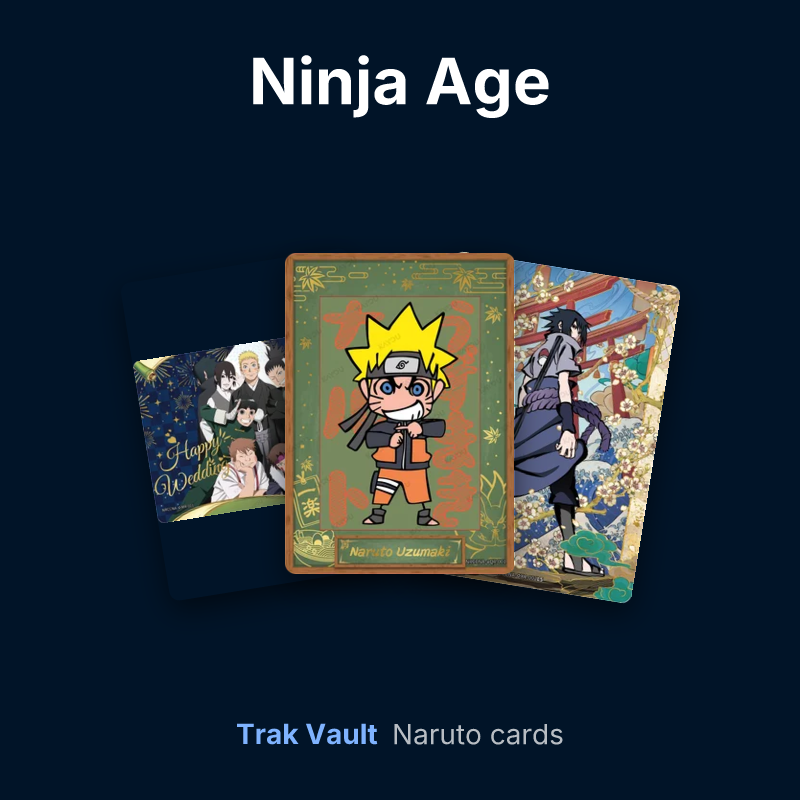 Ninja Age Naruto cards: Happy Wedding（Early exclusive version）, Naruto Uzumaki and Sasuke Uchiha