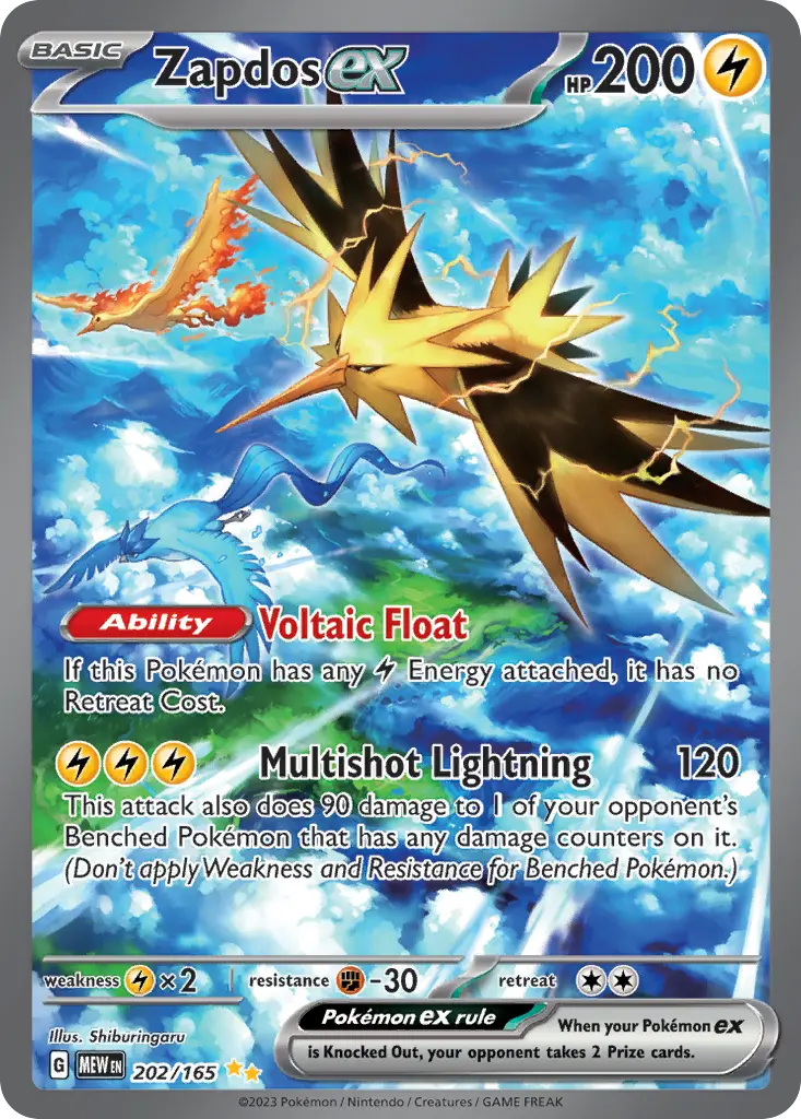 Zapdos ex — 151