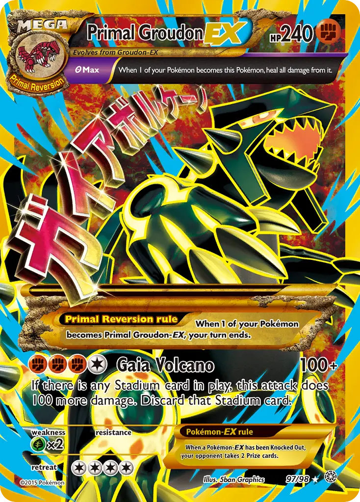Primal Groudon-EX — Ancient Origins
