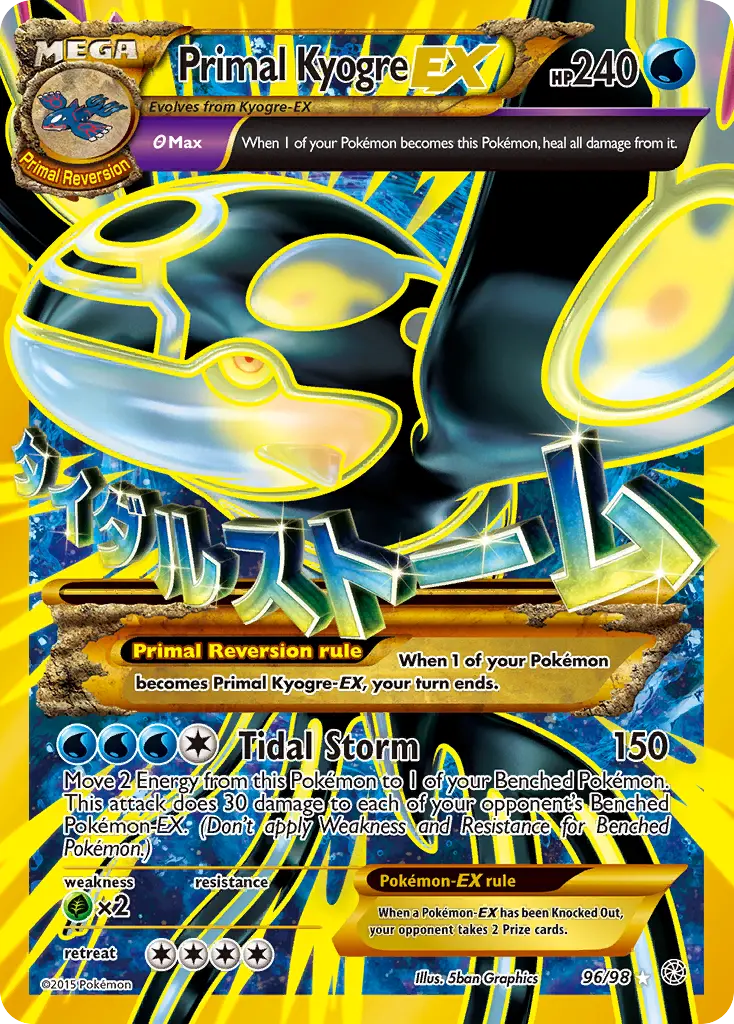 Primal Kyogre-EX — Ancient Origins