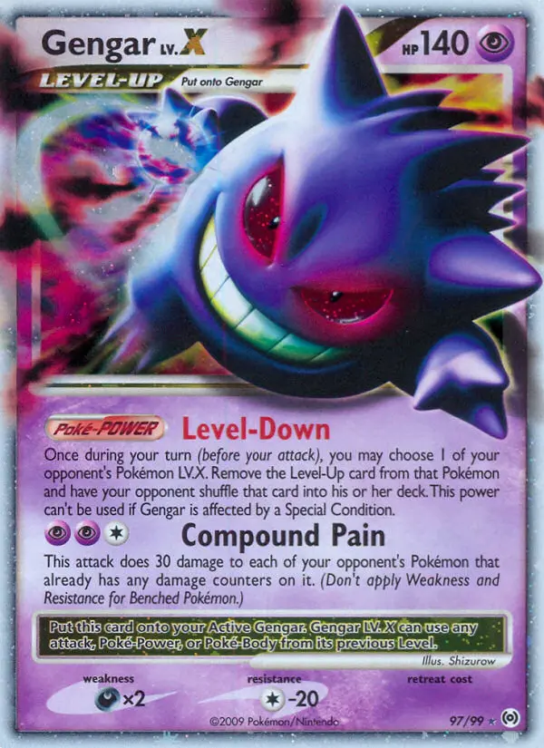 Gengar LV.X — Arceus