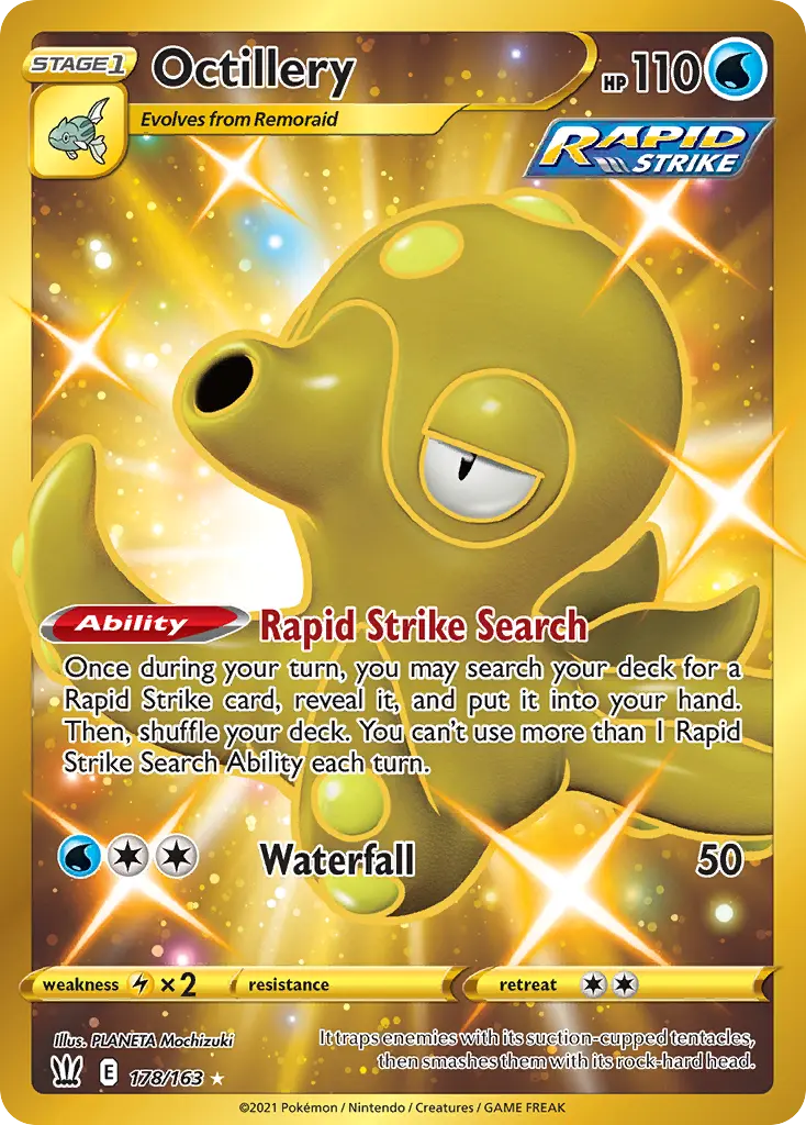 Octillery — Battle Styles