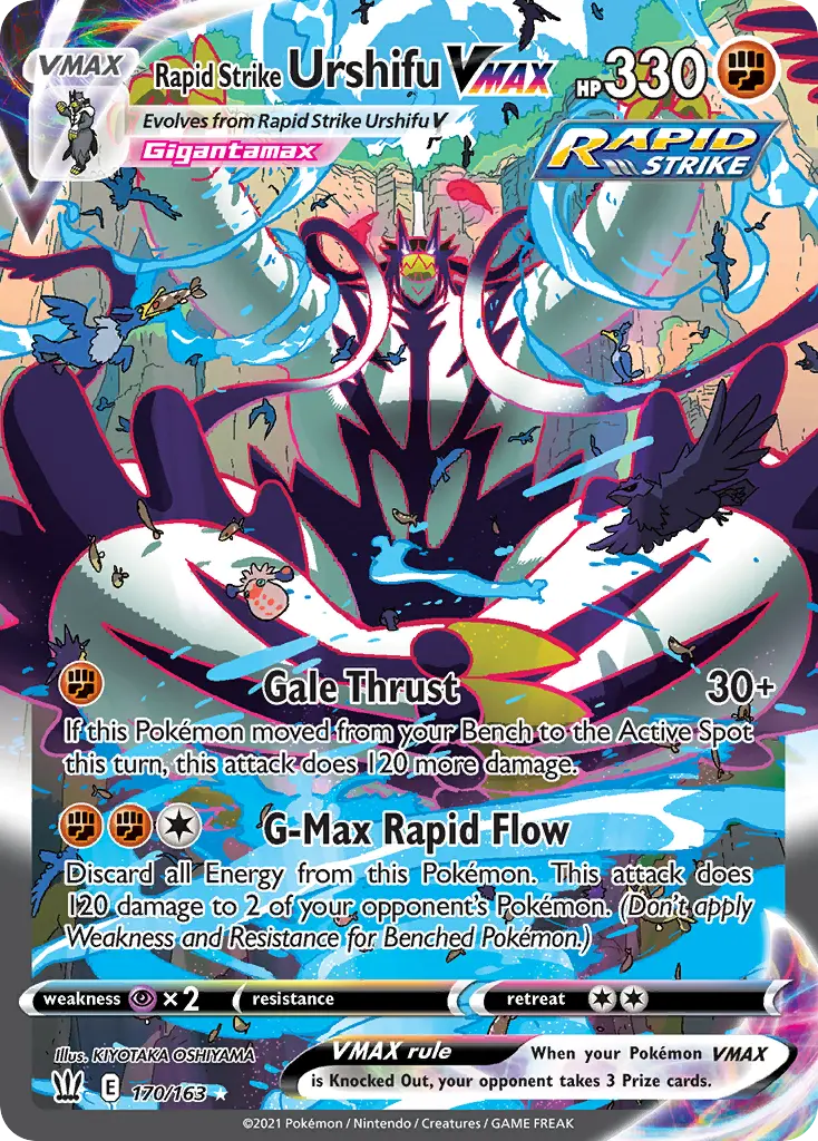 Rapid Strike Urshifu VMAX — Battle Styles