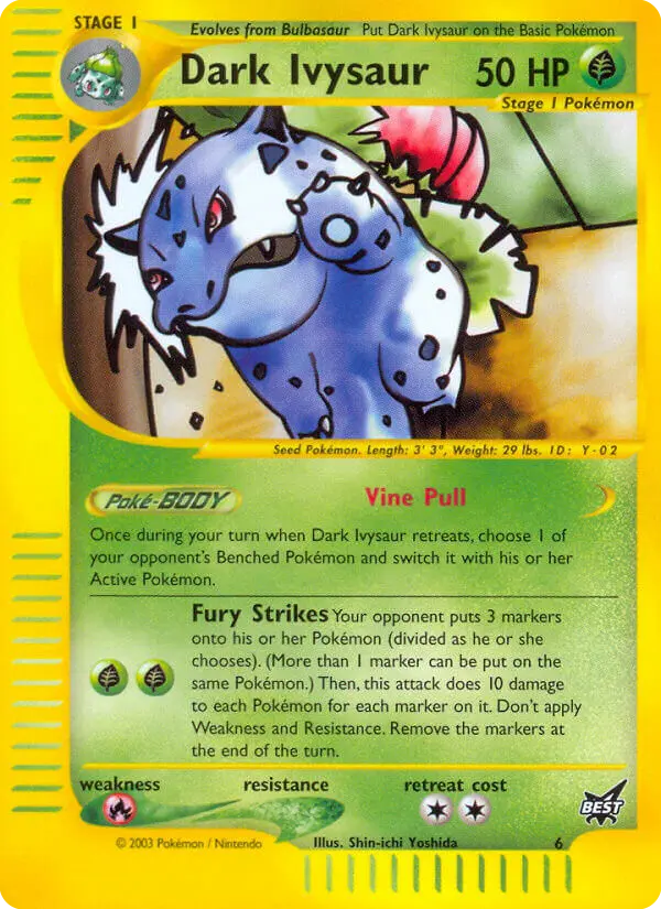 Dark Ivysaur — Best of Game