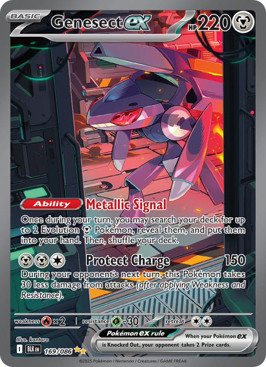Genesect ex — Black Bolt