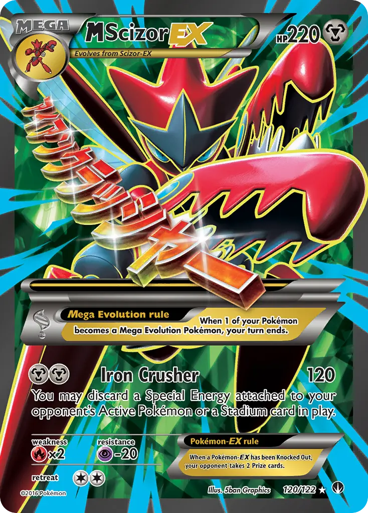 M Scizor-EX — BREAKpoint