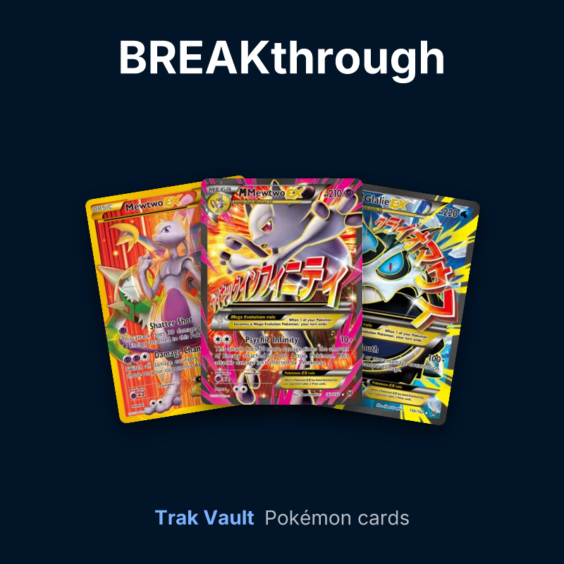 BREAKthrough Pokémon cards: Mewtwo-EX, M Mewtwo-EX and M Glalie-EX