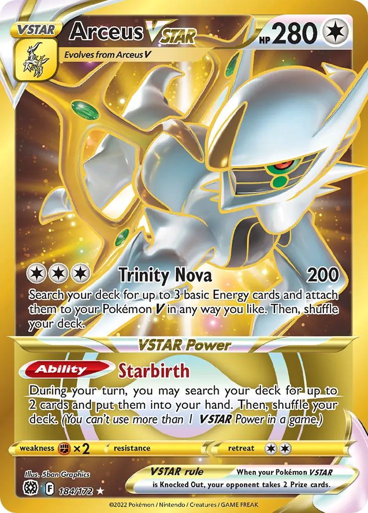 Arceus VSTAR — Brilliant Stars