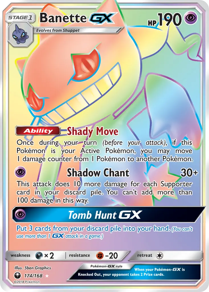 Banette-GX — Celestial Storm