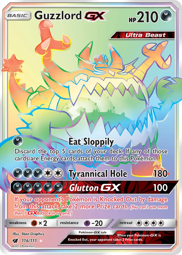 Guzzlord-GX — Crimson Invasion