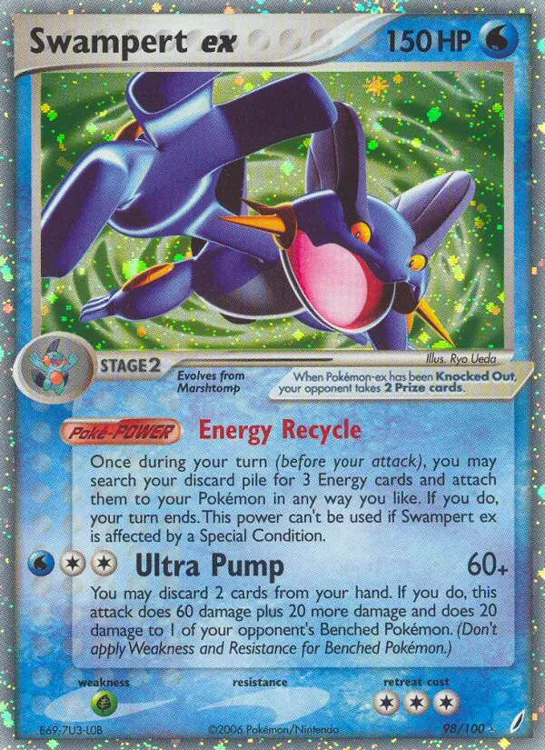 Swampert ex — Crystal Guardians