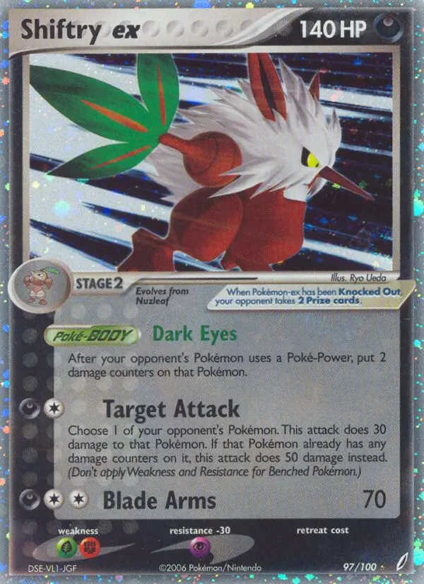 Shiftry ex — Crystal Guardians