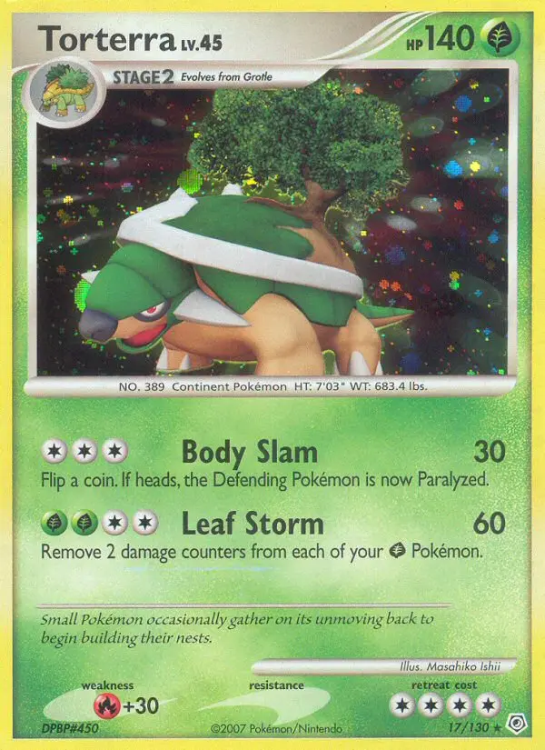 Torterra — Diamond & Pearl
