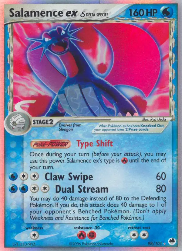 Salamence ex δ — Dragon Frontiers