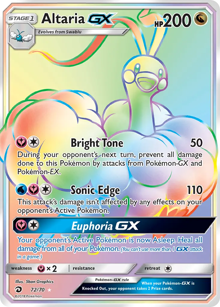 Altaria-GX — Dragon Majesty