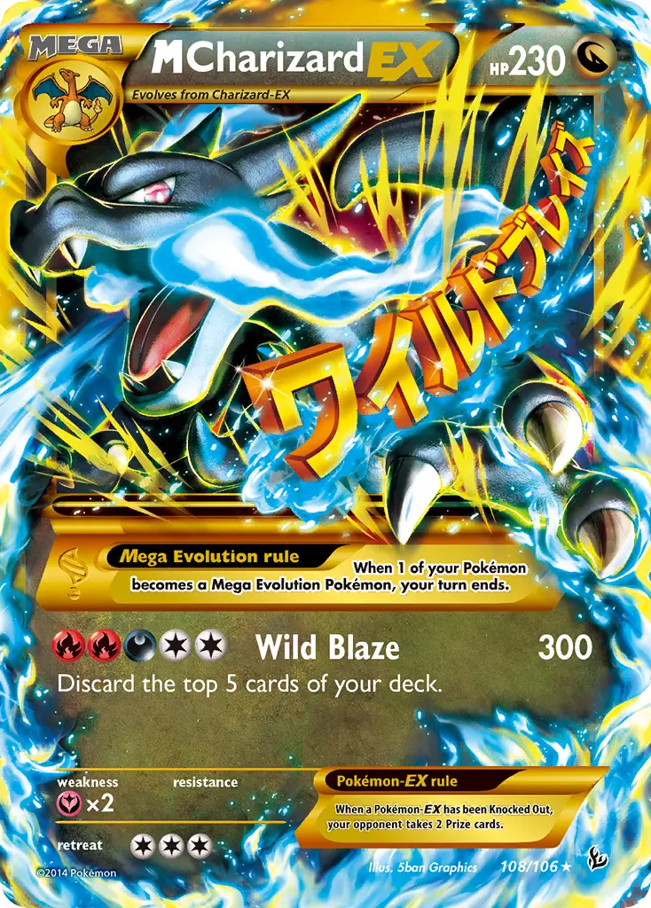 M Charizard-EX — Flashfire