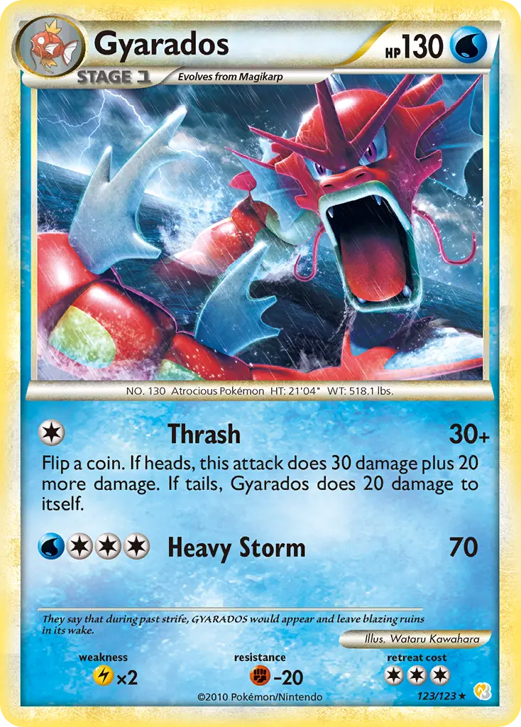 Gyarados — HeartGold & SoulSilver