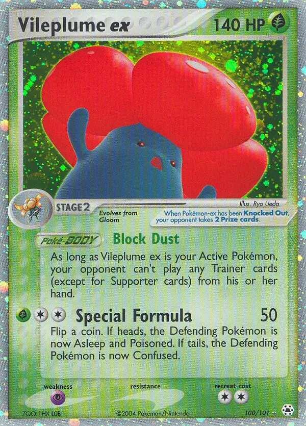 Vileplume ex — Hidden Legends