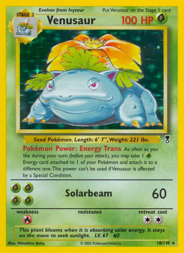Venusaur — Legendary Collection