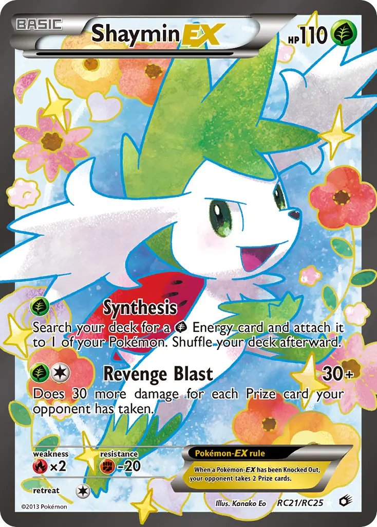 Shaymin-EX — Legendary Treasures