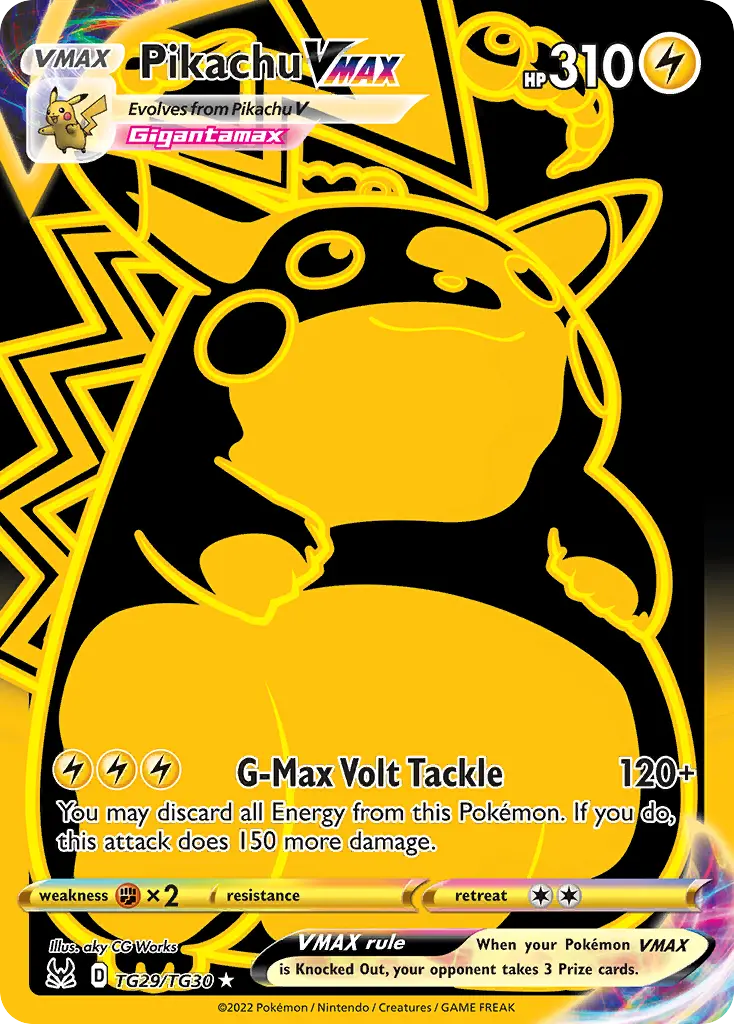 Pikachu VMAX — Lost Origin Trainer Gallery