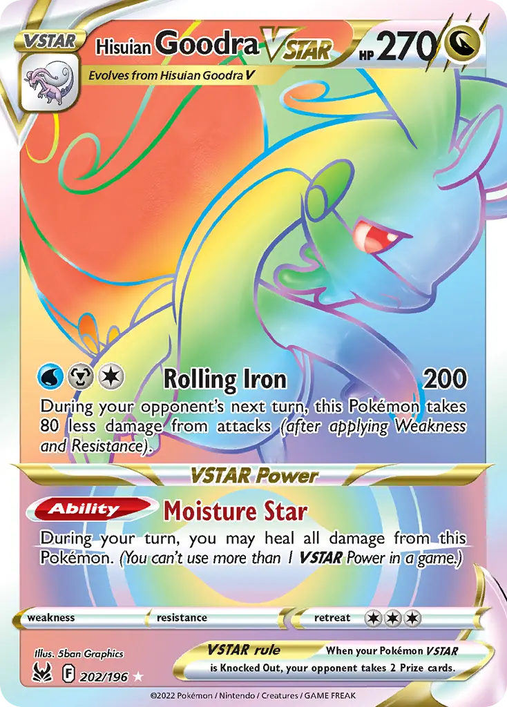 Hisuian Goodra VSTAR — Lost Origin