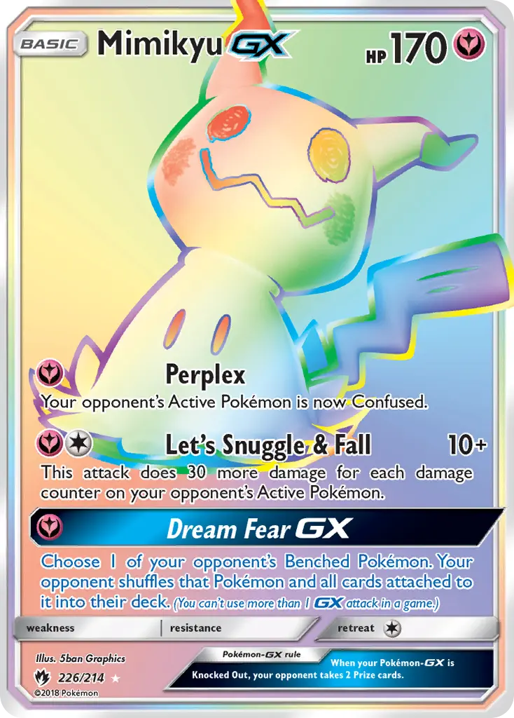 Mimikyu-GX — Lost Thunder