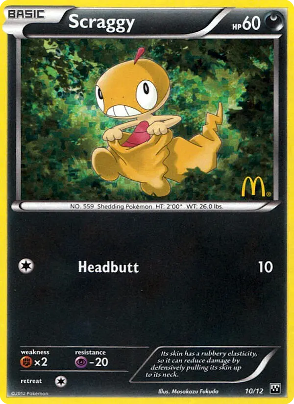 Scraggy — McDonald's Collection 2012