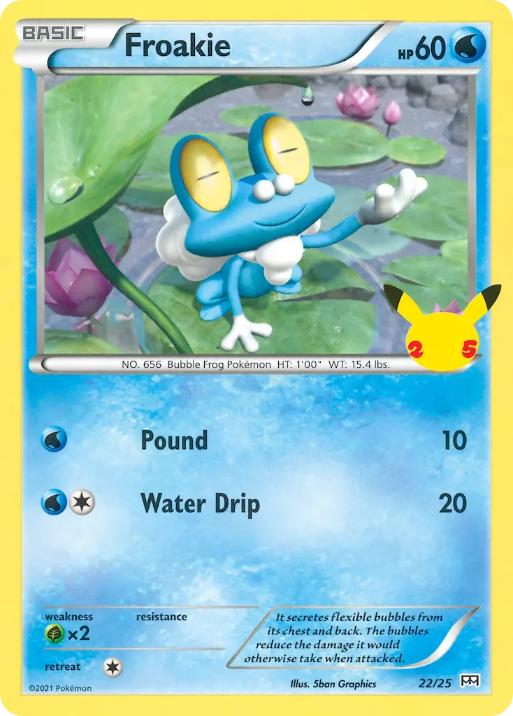 Froakie — McDonald's Collection 2021