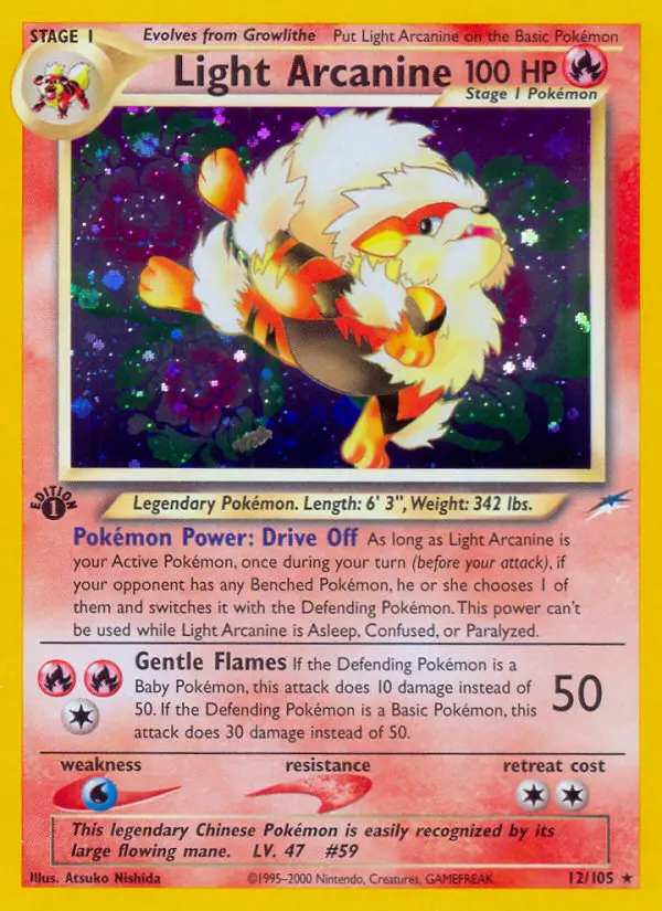 Light Arcanine — Neo Destiny