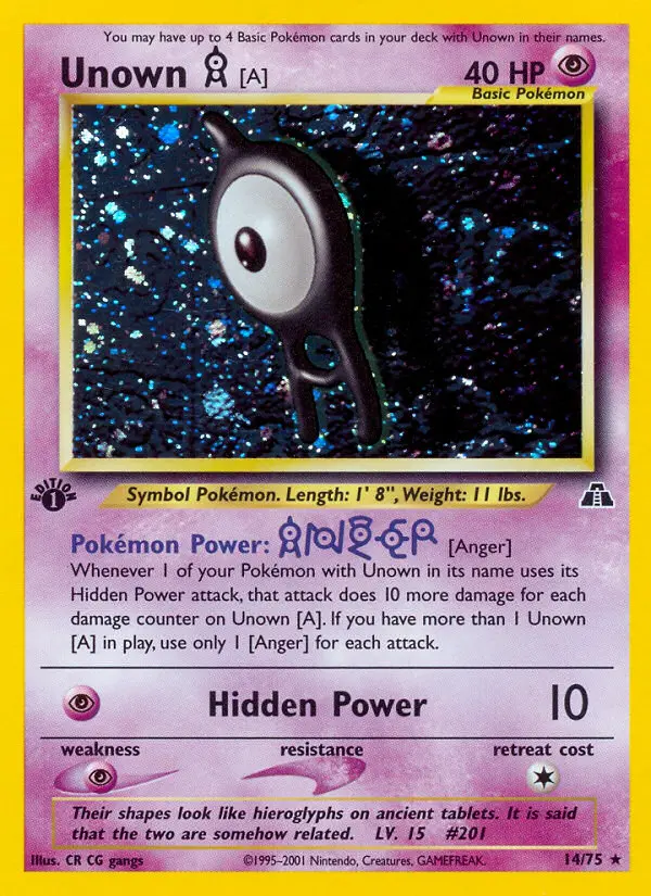 Unown [A] — Neo Discovery
