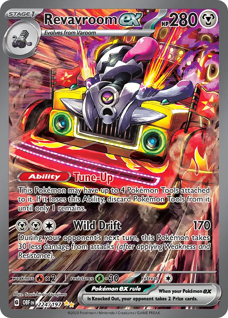 Revavroom ex — Obsidian Flames