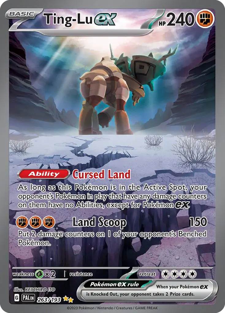 Ting-Lu ex — Paldea Evolved