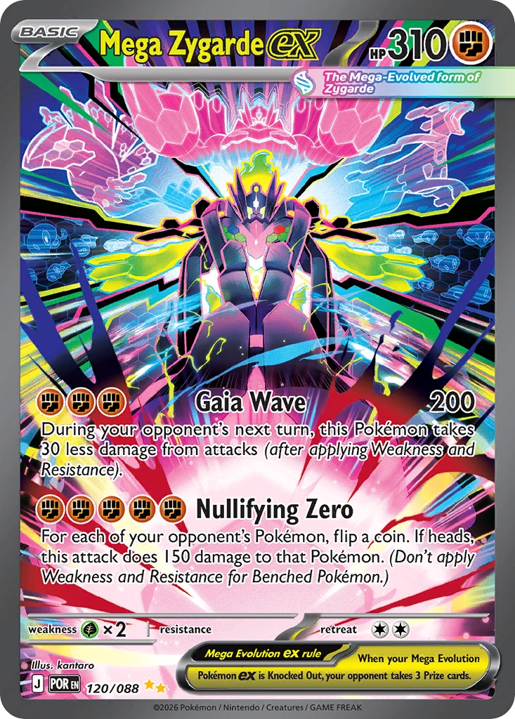 Mega Zygarde ex — Perfect Order