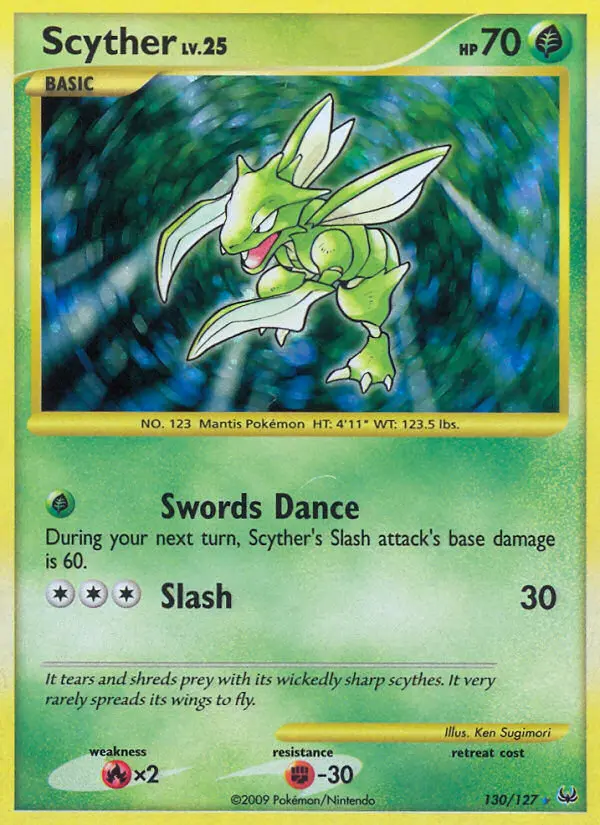Scyther — Platinum