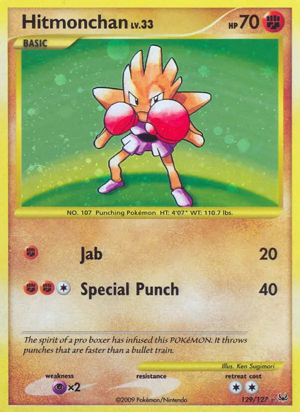 Hitmonchan — Platinum