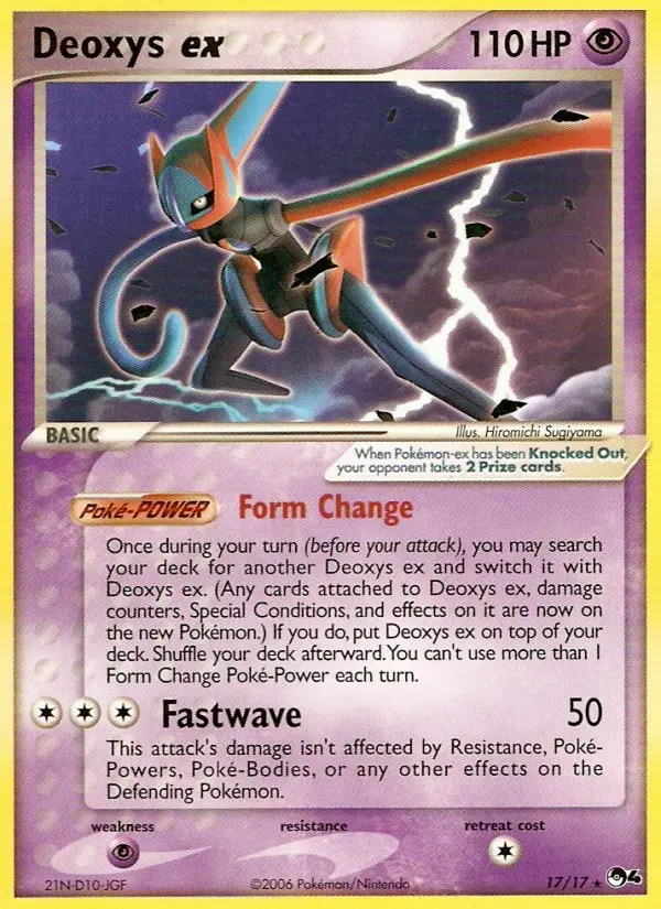 Deoxys ex — POP Series 4