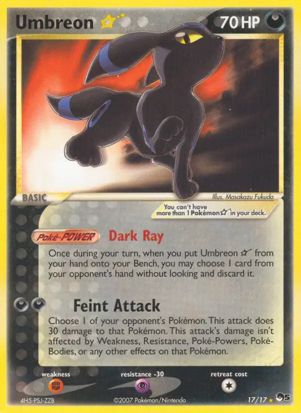 Umbreon ★ — POP Series 5