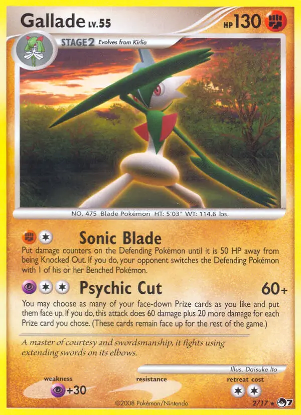 Gallade — POP Series 7