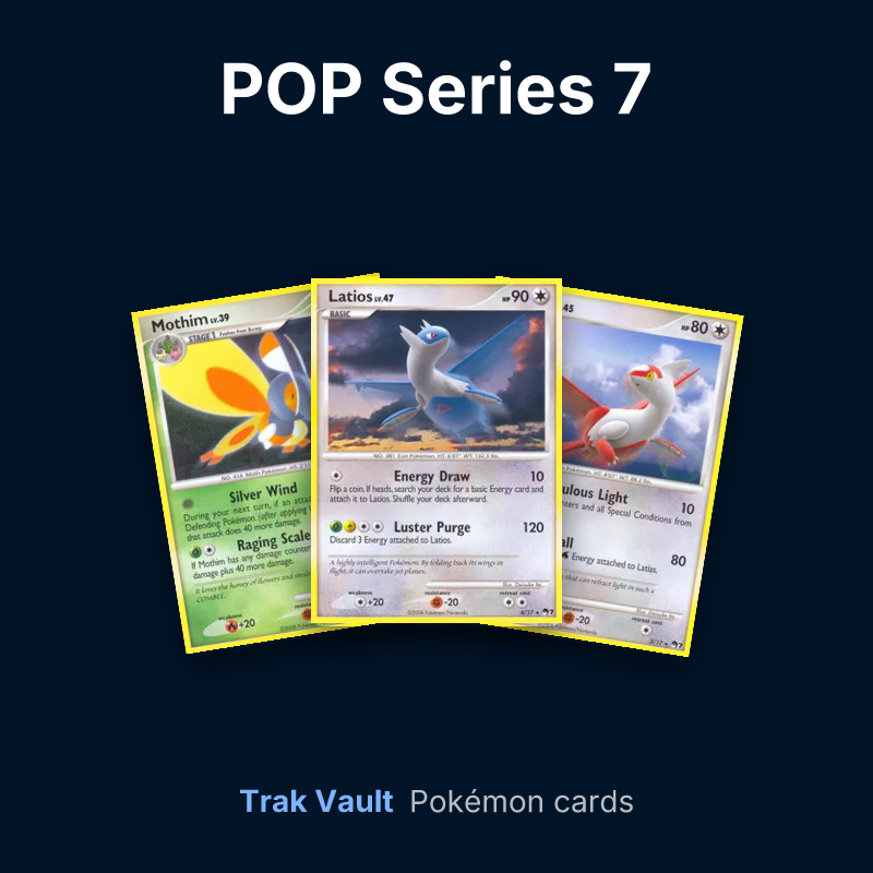 POP Series 7 Pokémon cards: Mothim, Latios and Latias