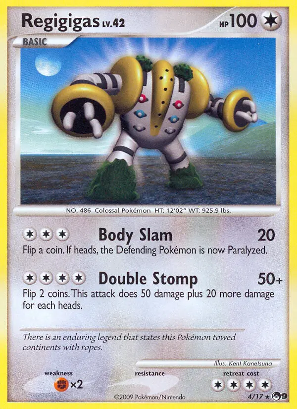 Regigigas — POP Series 9