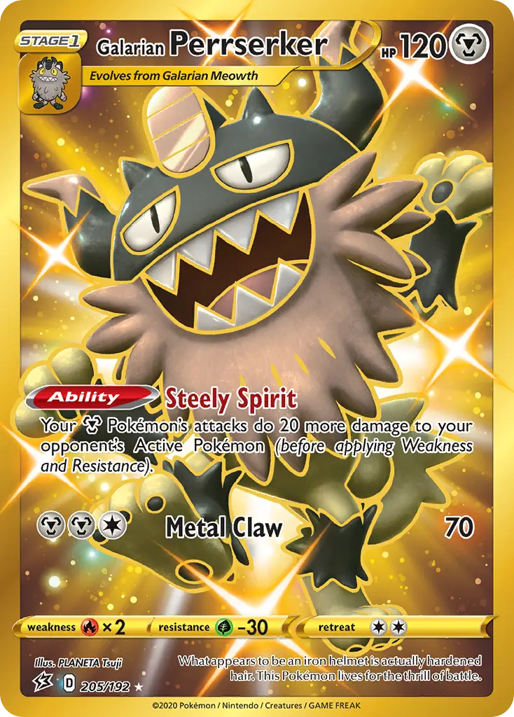 Galarian Perrserker — Rebel Clash