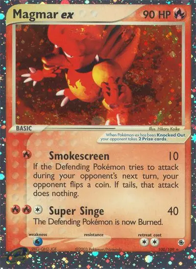Magmar ex — Ruby & Sapphire