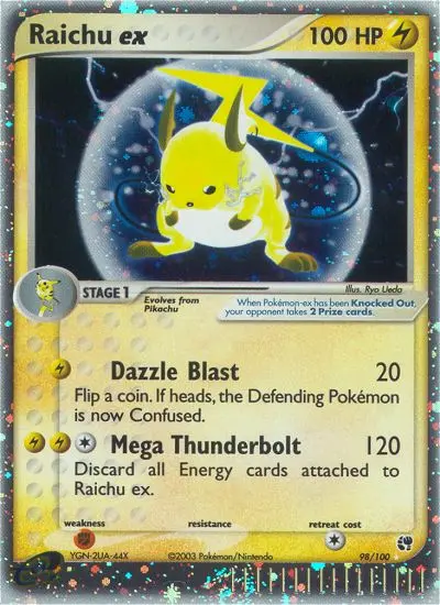 Raichu ex — Sandstorm