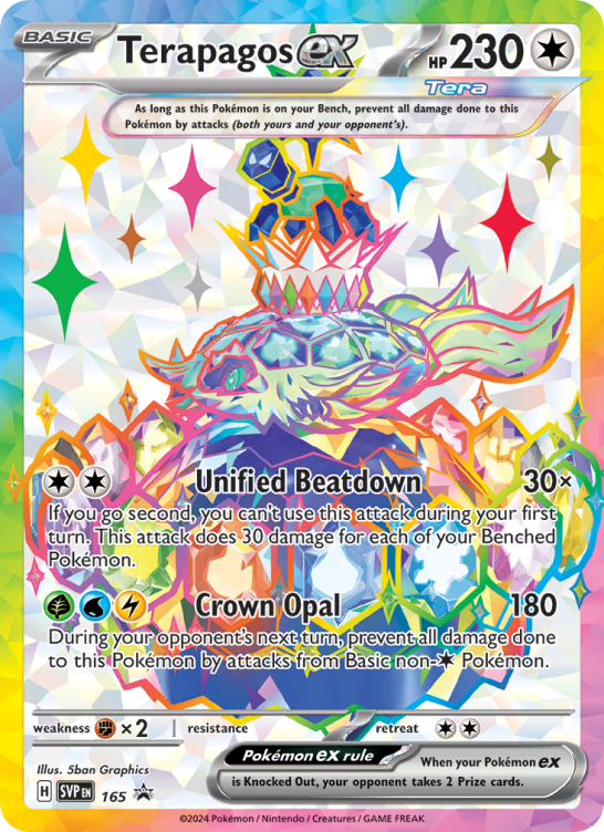 Terapagos ex — Scarlet & Violet Black Star Promos