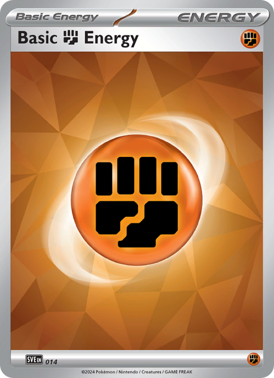 Basic Fighting Energy — Scarlet & Violet Energies