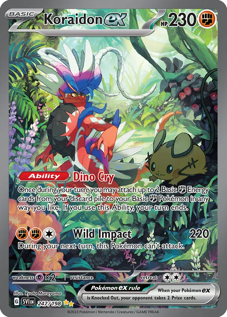 Koraidon ex — Scarlet & Violet