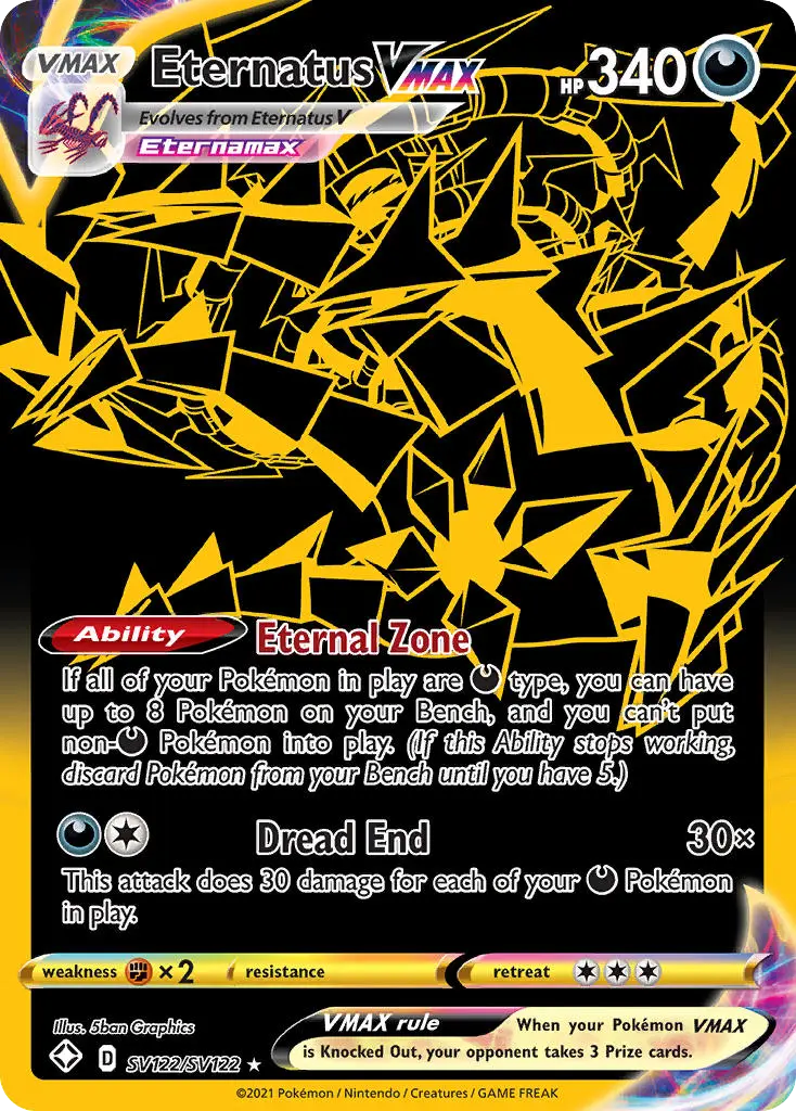 Eternatus VMAX — Shining Fates Shiny Vault