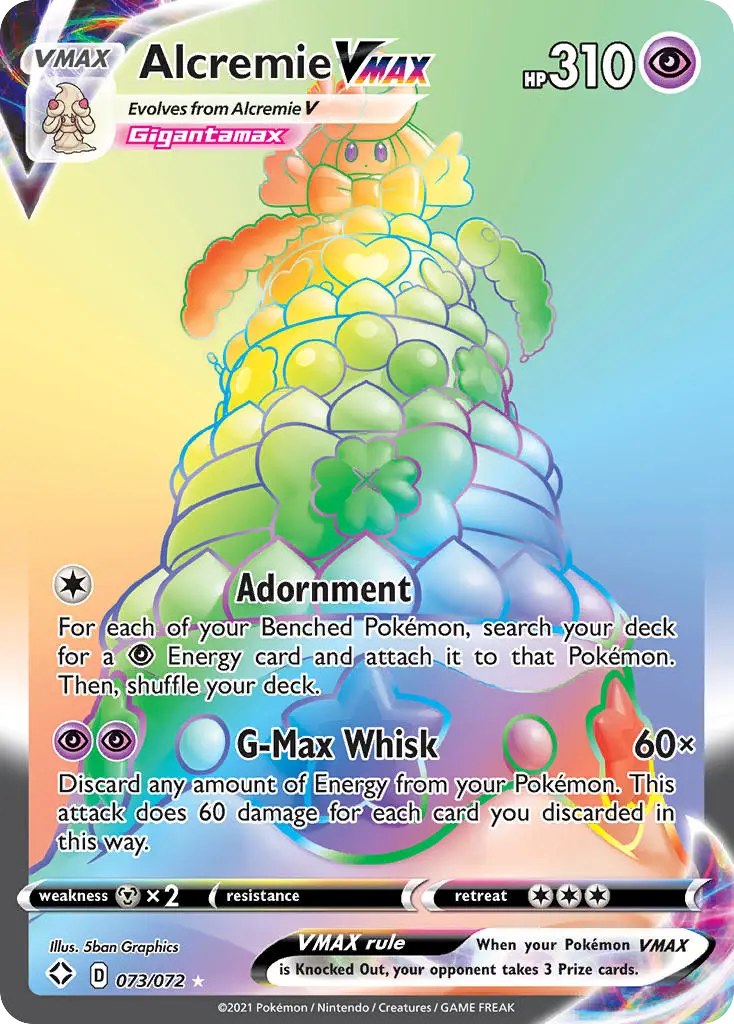 Alcremie VMAX — Shining Fates