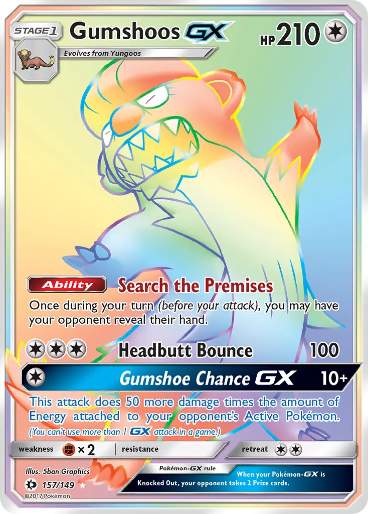 Gumshoos-GX — Sun & Moon